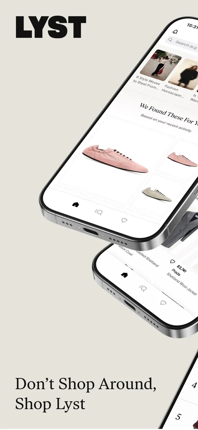 Lyst: Don’t Shop Around App Store screenshot 1