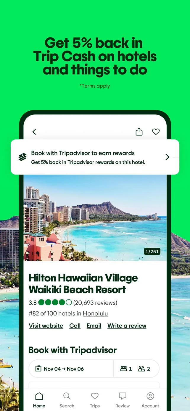 Tripadvisor: Plan & Book Trips App Store screenshot 2
