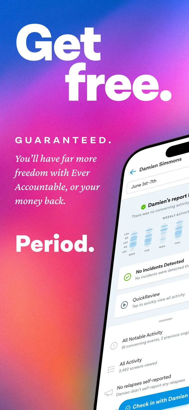 Ever Accountable - Full Safety App Store screenshot 1