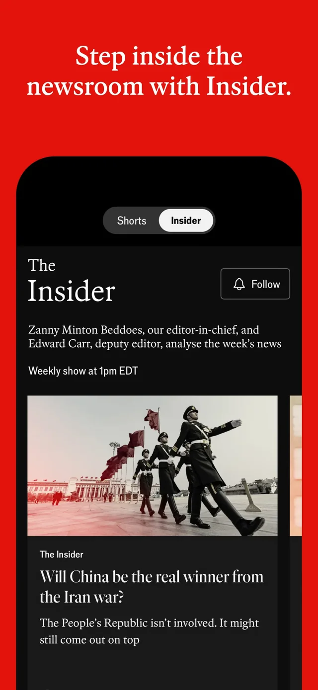 The Economist: News & Analysis App Store screenshot 3