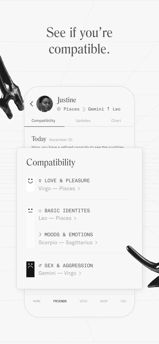 Co–Star Personalized Astrology App Store screenshot 3