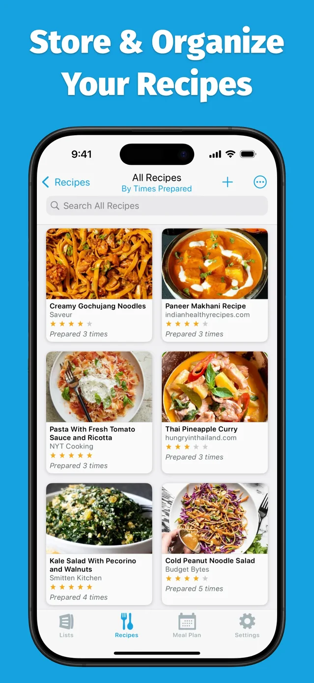 AnyList: Grocery Shopping List App Store screenshot 3