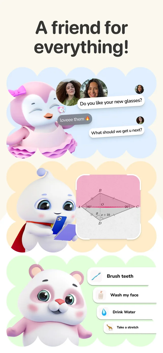 Friends – Pengu, Bao & Mellow App Store screenshot 2