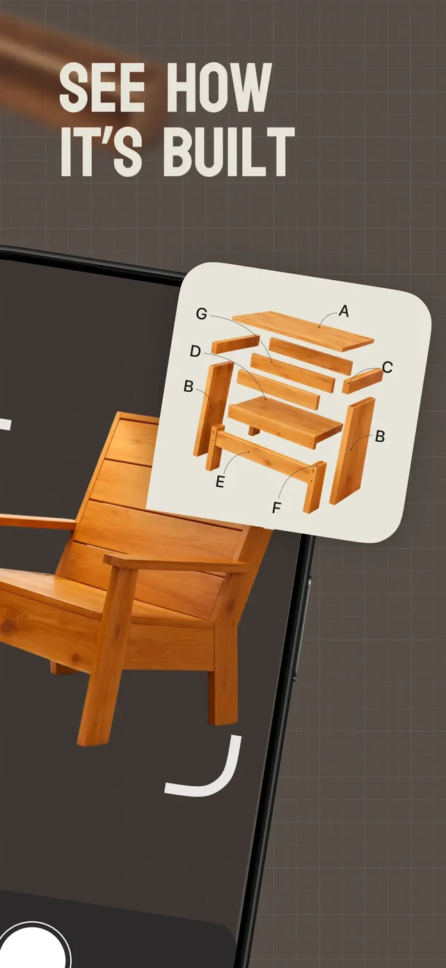 WoodSense: Wood Plans & Guides App Store screenshot 2
