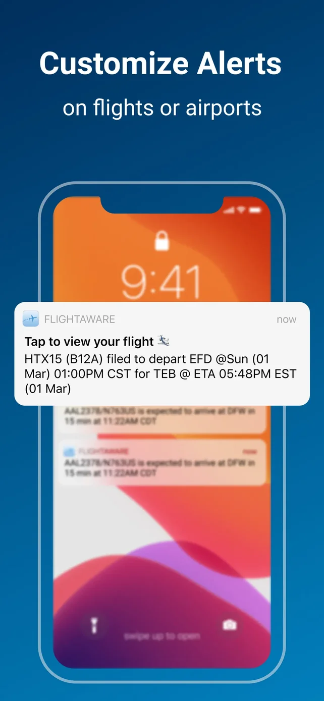 FlightAware Flight Tracker App Store screenshot 3