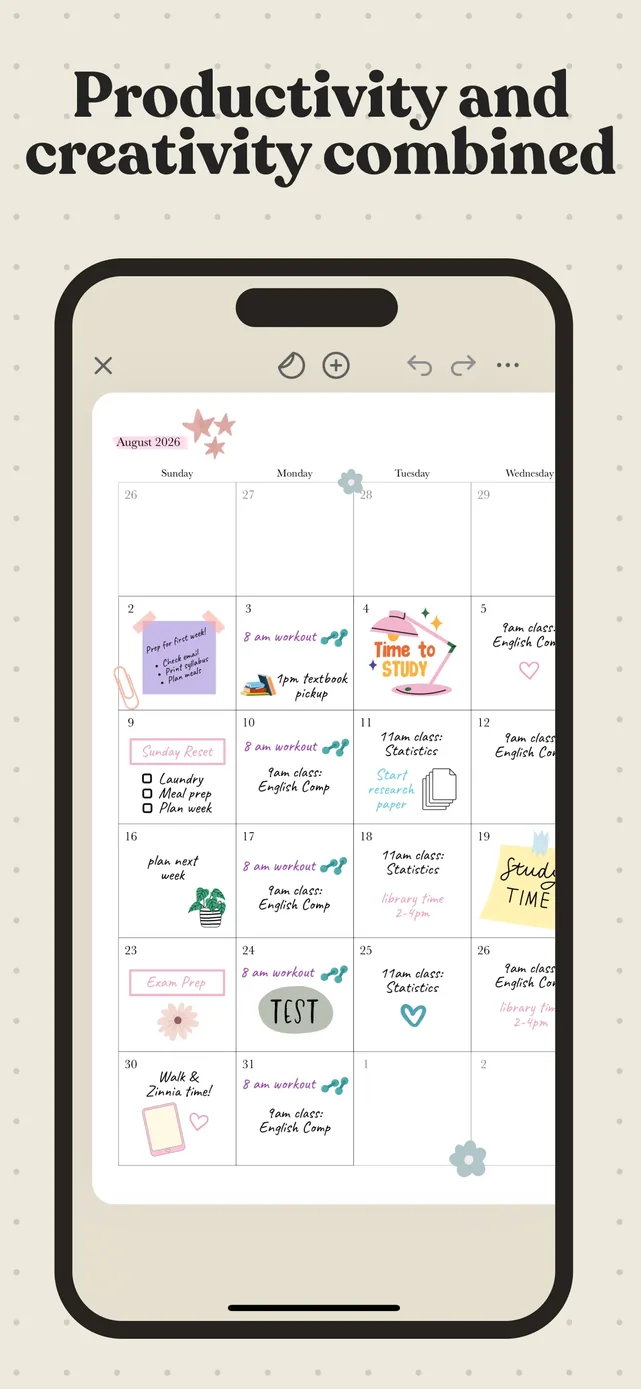 Planner & Journal - Zinnia App Store screenshot 3