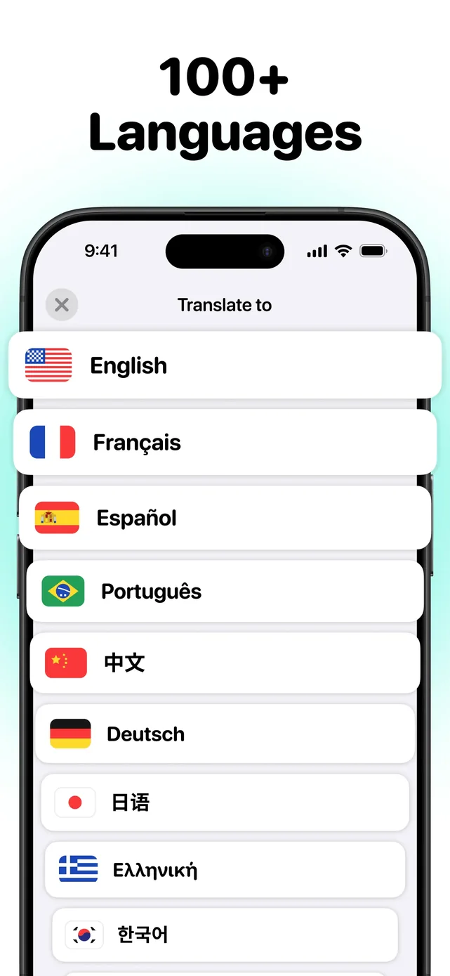 Translate your Voice - Talk AI App Store screenshot 4