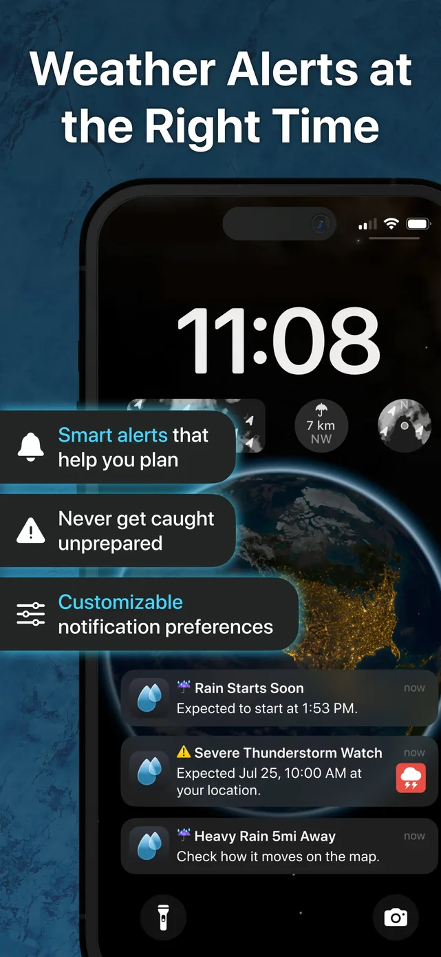 RainViewer: Live Weather Radar App Store screenshot 3