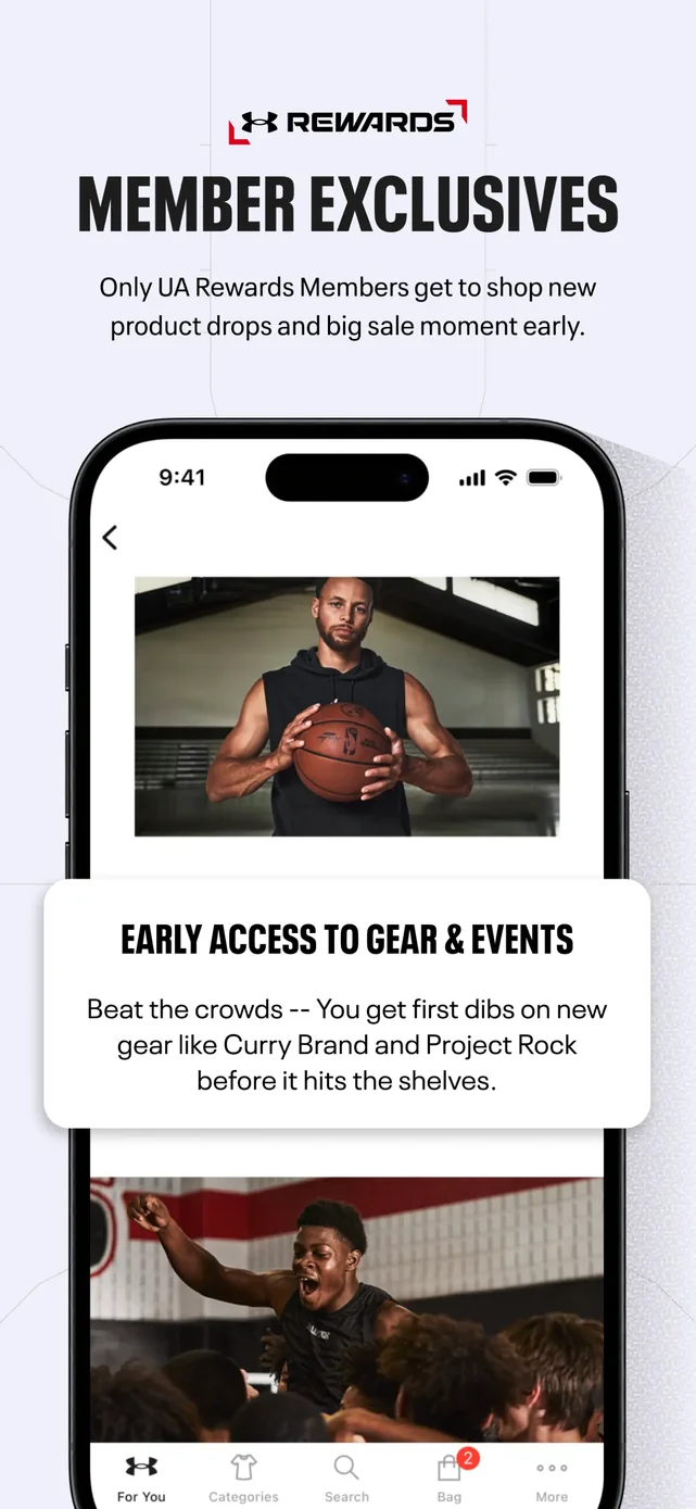 Under Armour App Store screenshot 4