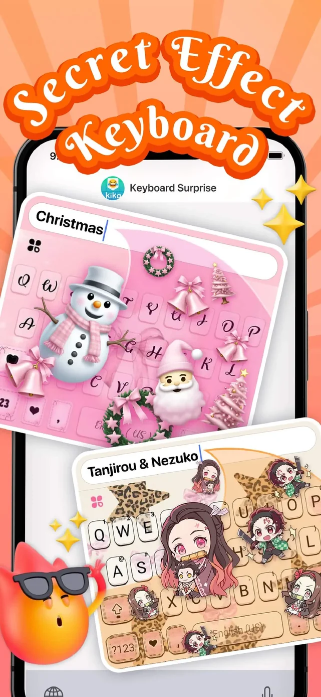 Kika Keyboard: Custom Themes App Store screenshot 2