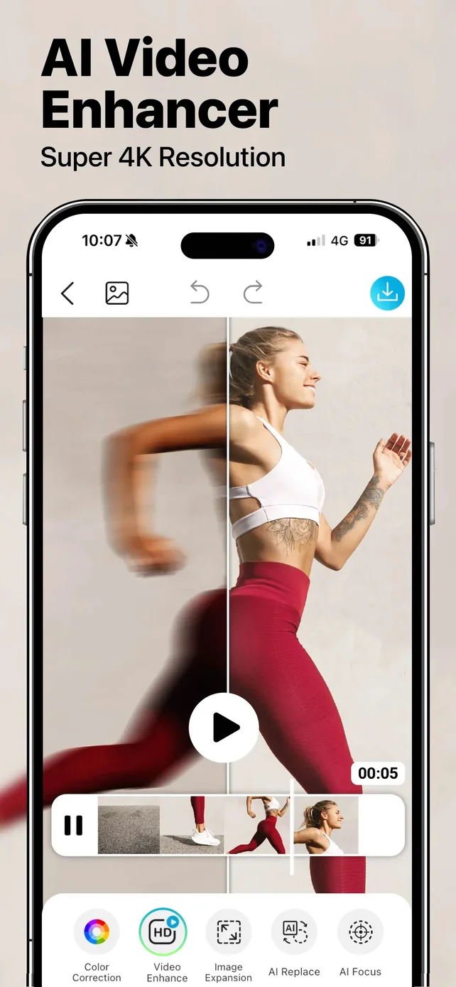 YouCam Enhance: AI Photo&Video App Store screenshot 2