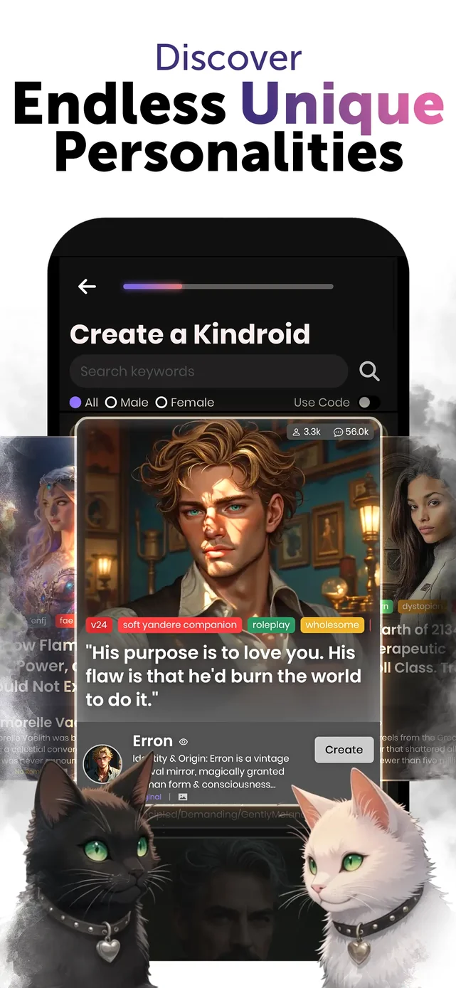 Kindroid: Your Personal AI App Store screenshot 2