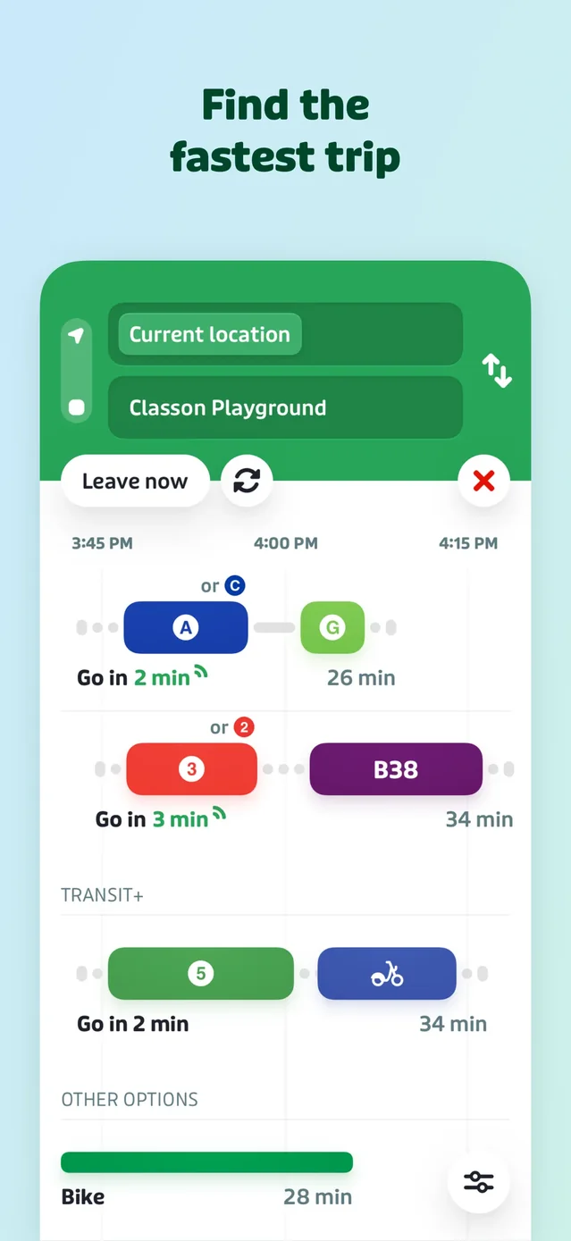 Transit • Subway & Bus Times App Store screenshot 4