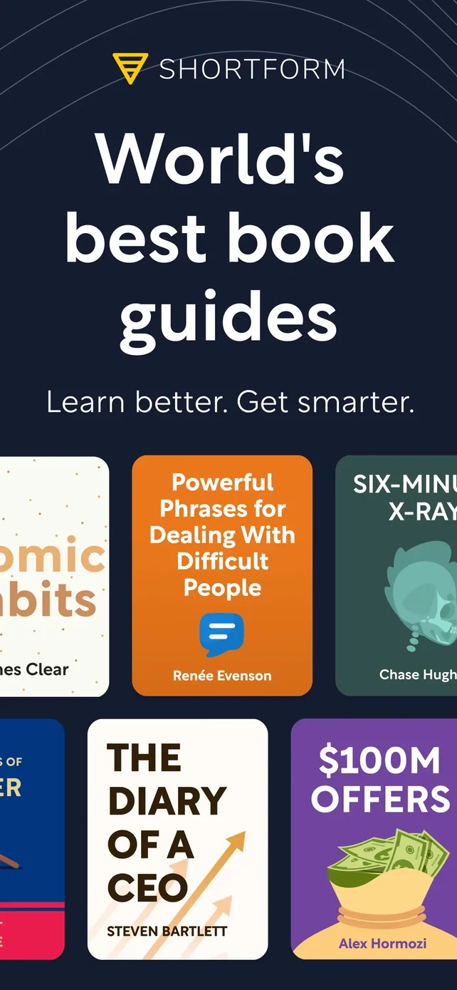 Shortform Daily Book Summaries App Store screenshot 1