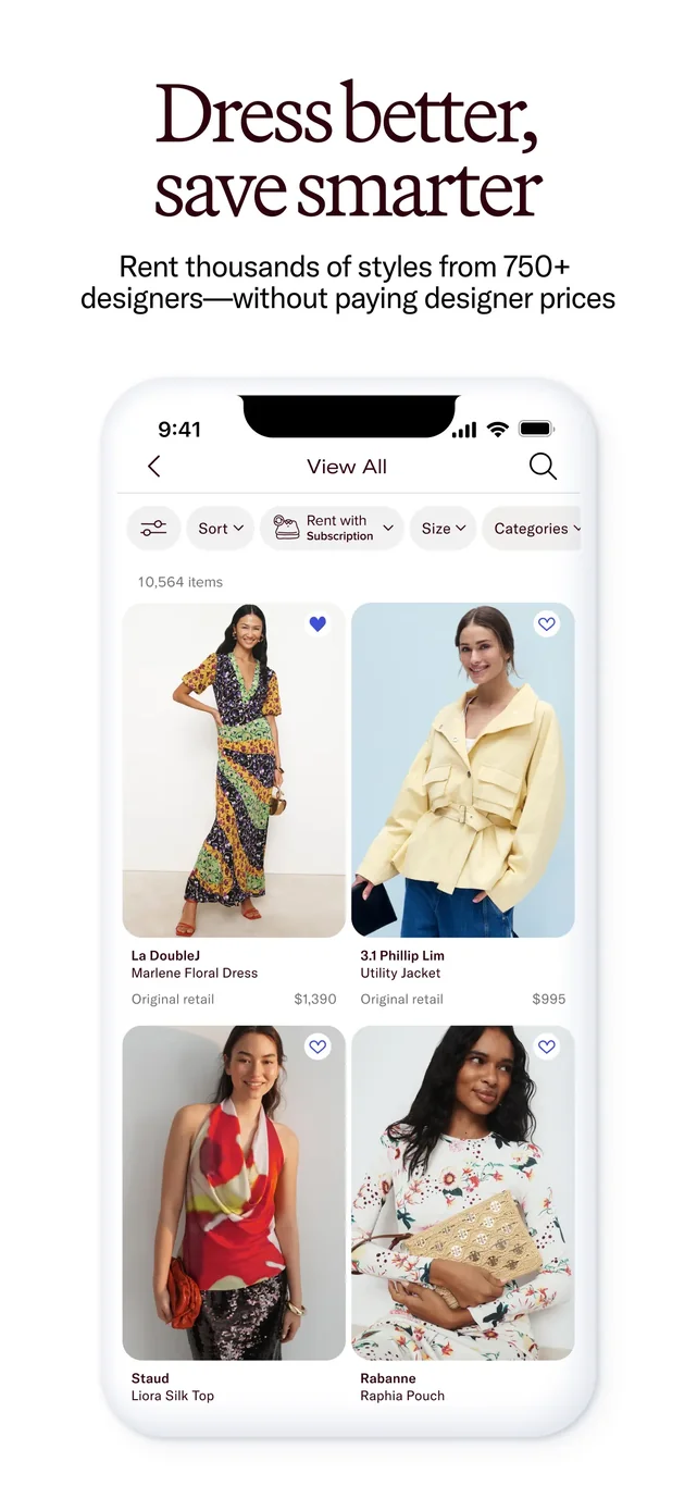Rent the Runway (RTR) App Store screenshot 3