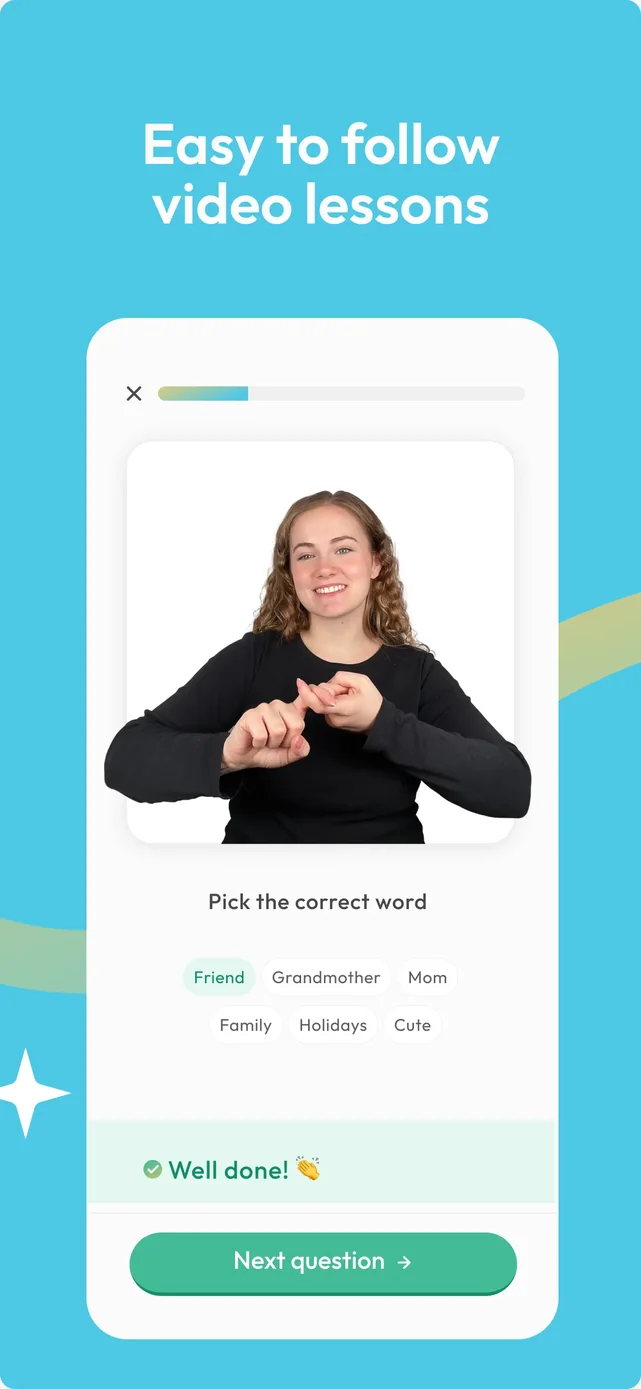 ASL Bloom - Sign Language App Store screenshot 3