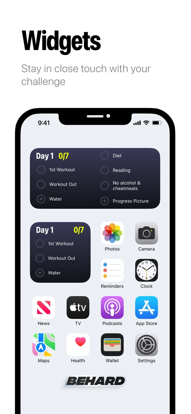 75 Days Challenge Tough & Soft App Store screenshot 3