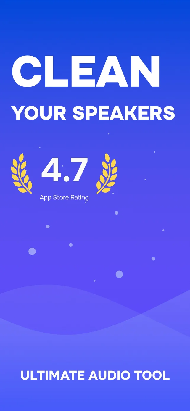 Water Eject ‒ Speaker Cleaner App Store screenshot 1