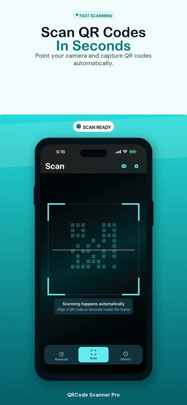 QR Code Scanner Pro * App Store screenshot 1