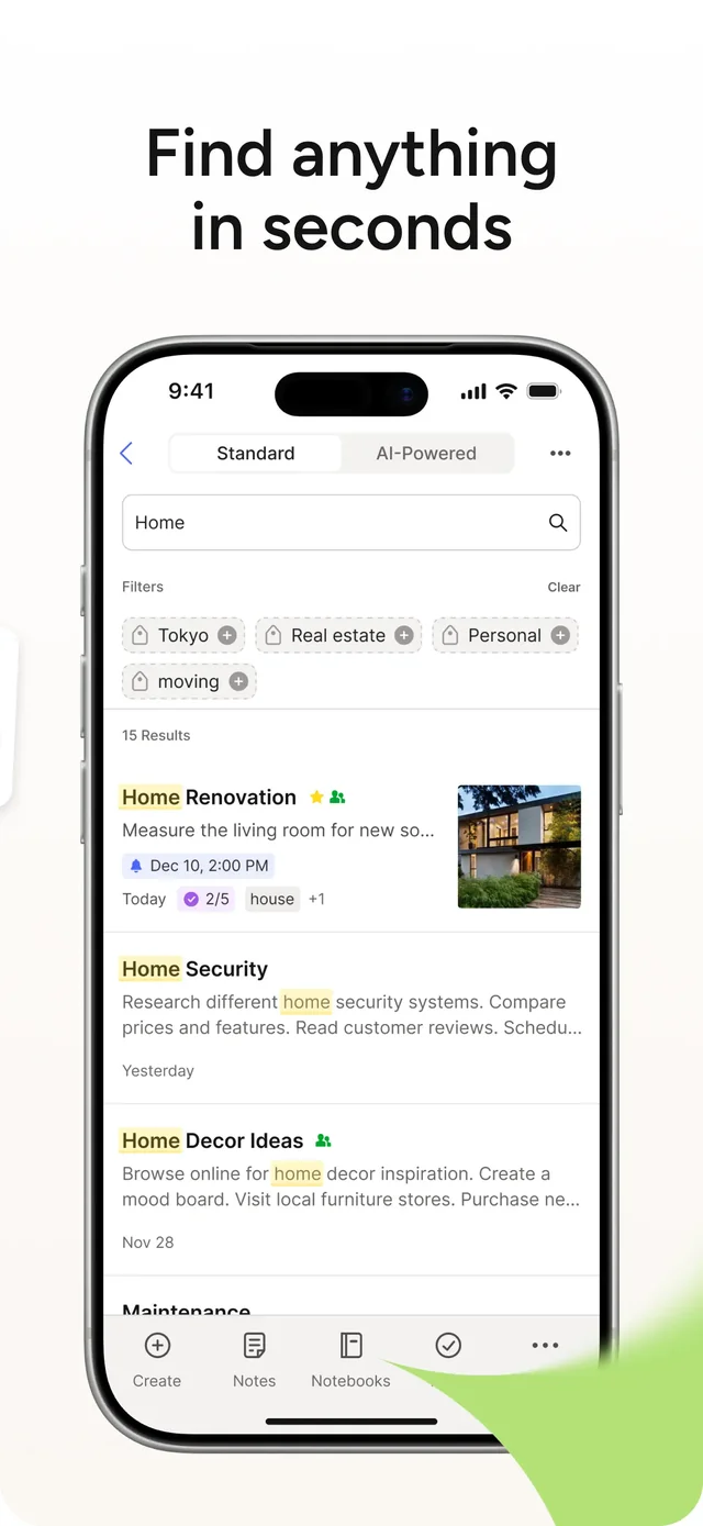 Evernote: AI Notes & Notebook App Store screenshot 4