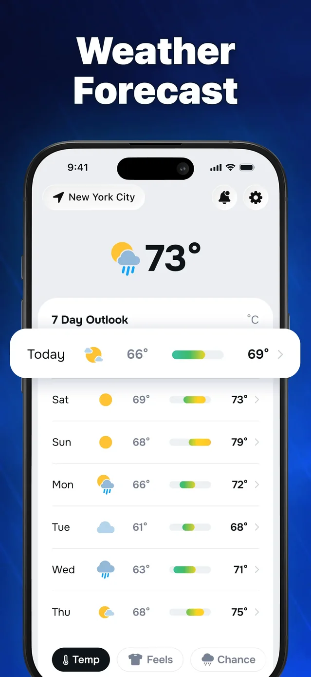 Weather Radar - NOAA Channel App Store screenshot 2