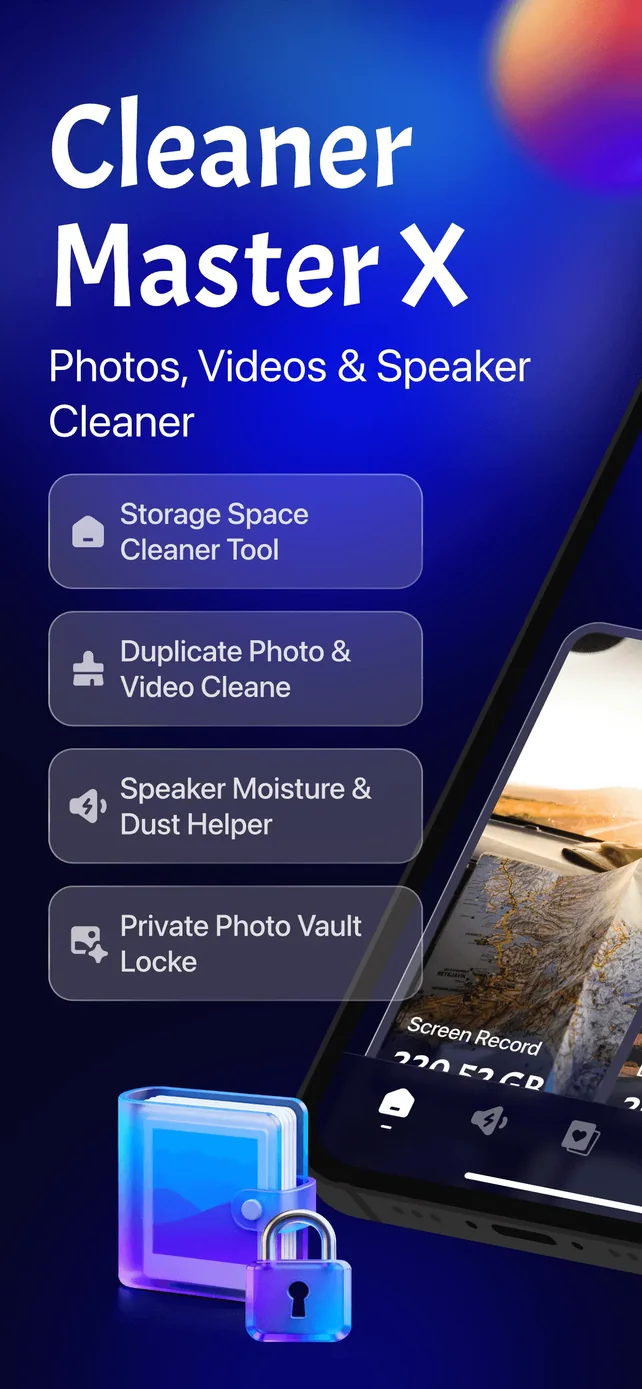 Cleaner Master X-Clear Booster App Store screenshot 1