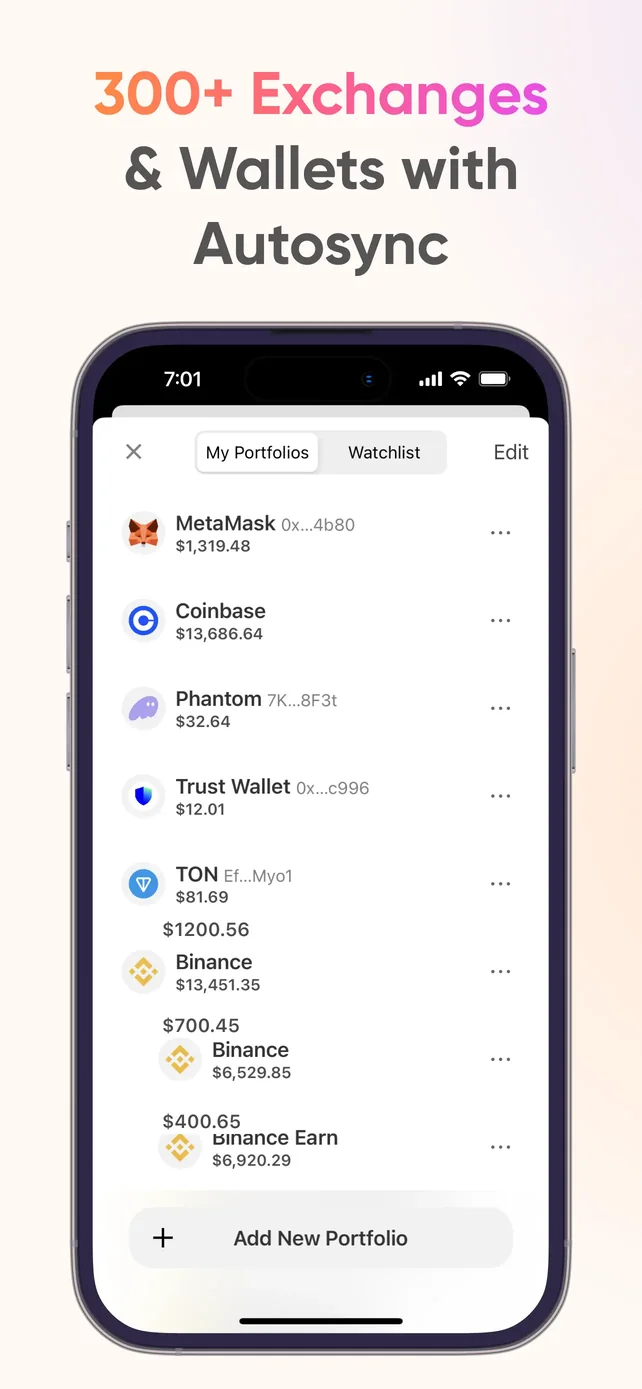 CoinStats: Crypto Portfolio App Store screenshot 3