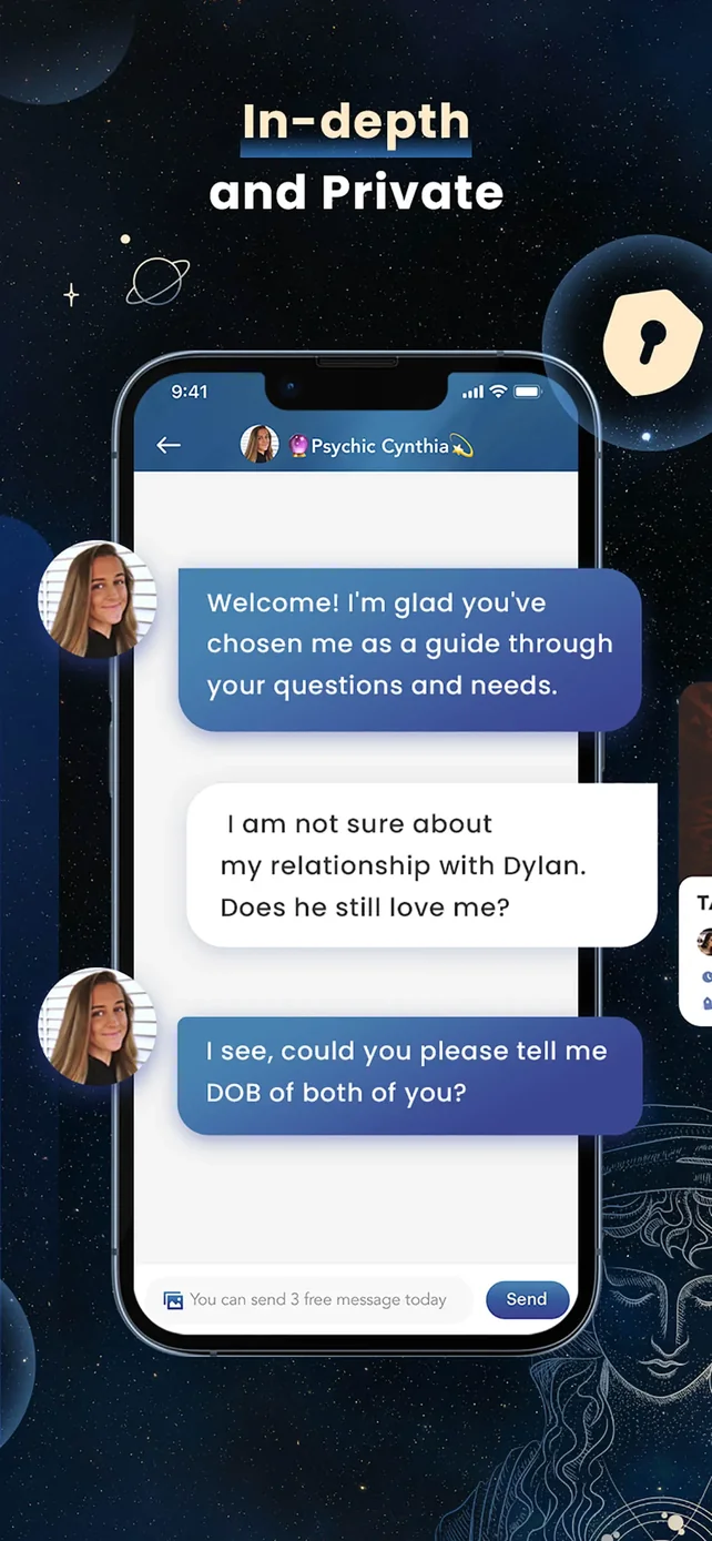 Spiritrue: Psychic Reading App Store screenshot 3
