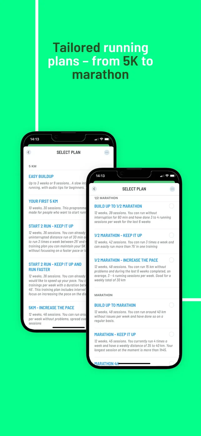 Start 2 Run App Store screenshot 1