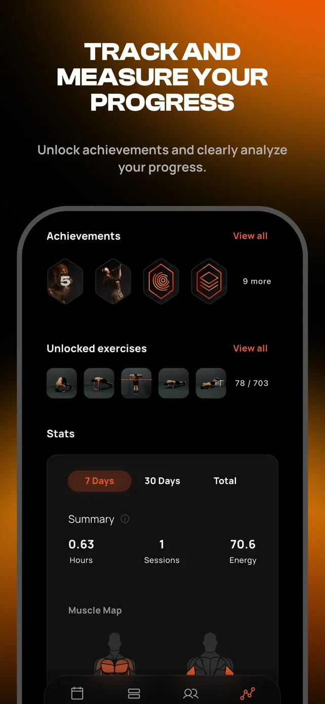 Calisteniapp: Fit & Strong App Store screenshot 4