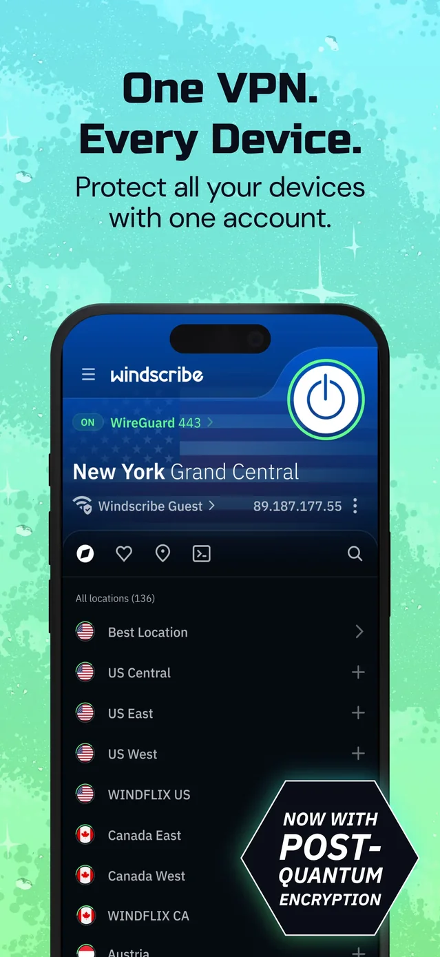VPN Windscribe: Fast & Secure App Store screenshot 4