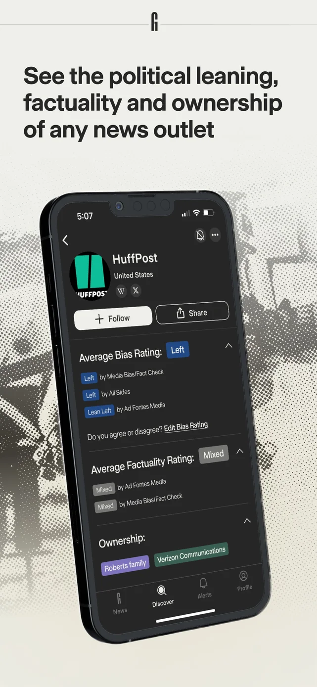 Ground News App Store screenshot 4