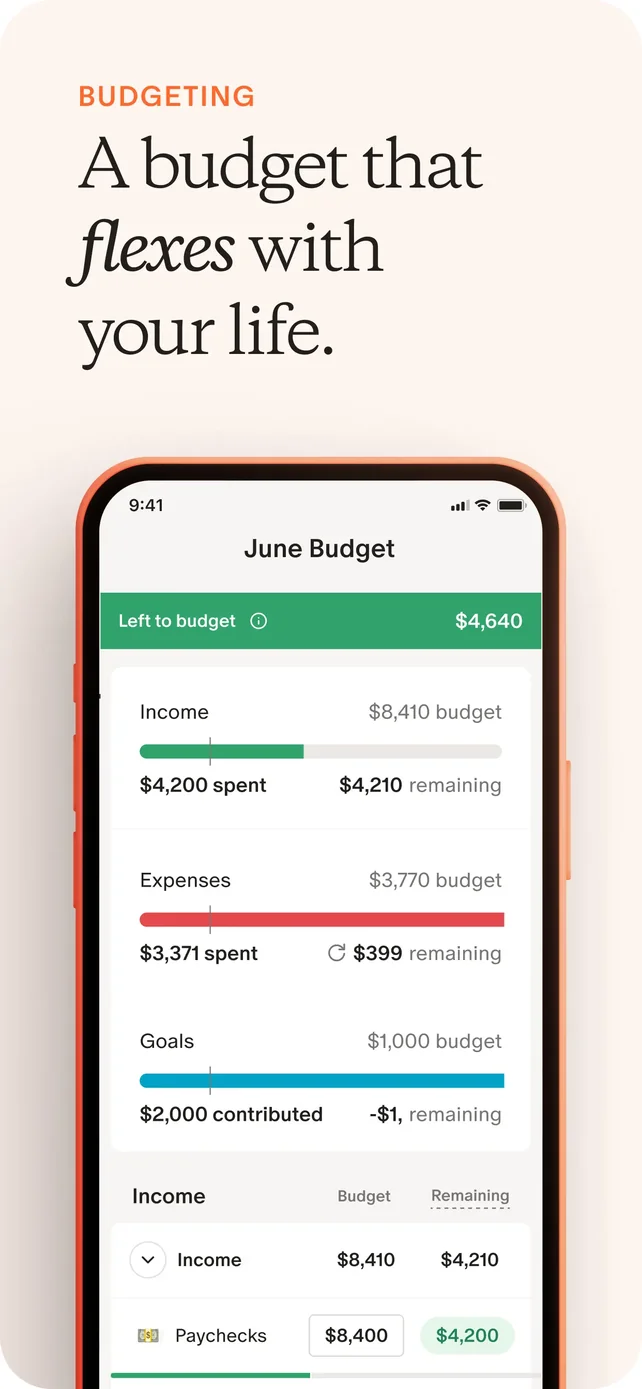 Monarch: Budget & Track Money App Store screenshot 3