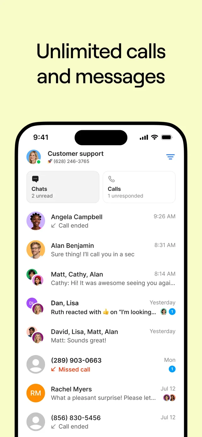 Quo (formerly OpenPhone) App Store screenshot 3