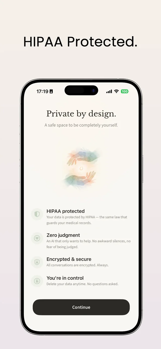 Sonia: AI for Mental Health App Store screenshot 4