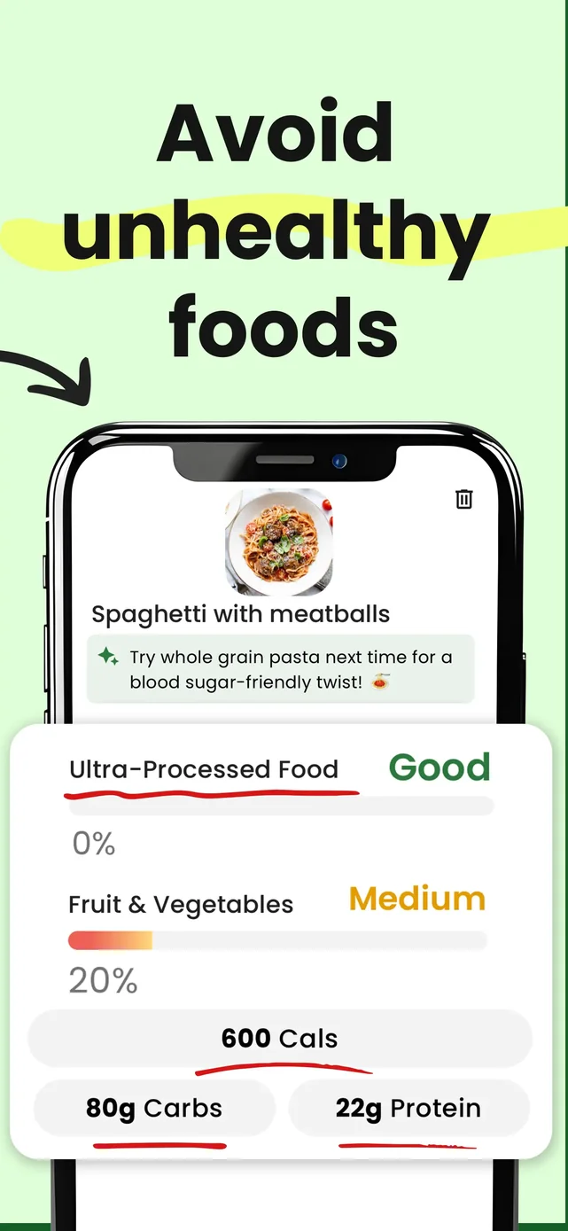 Diabetes food tracker - Gococo App Store screenshot 4
