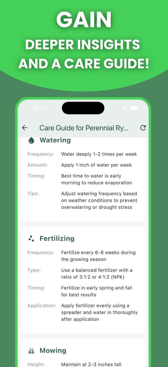 Grass Identifier: AI Scan App Store screenshot 4
