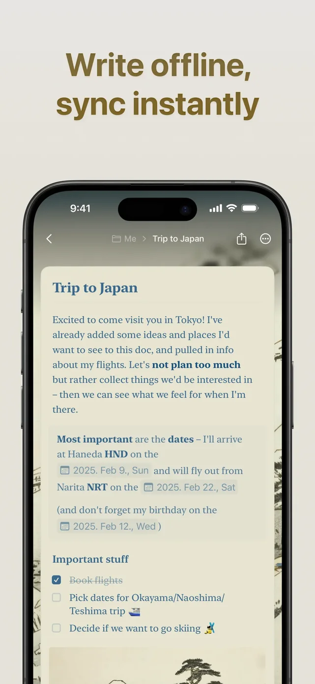 Craft: Notes, Documents, AI App Store screenshot 2