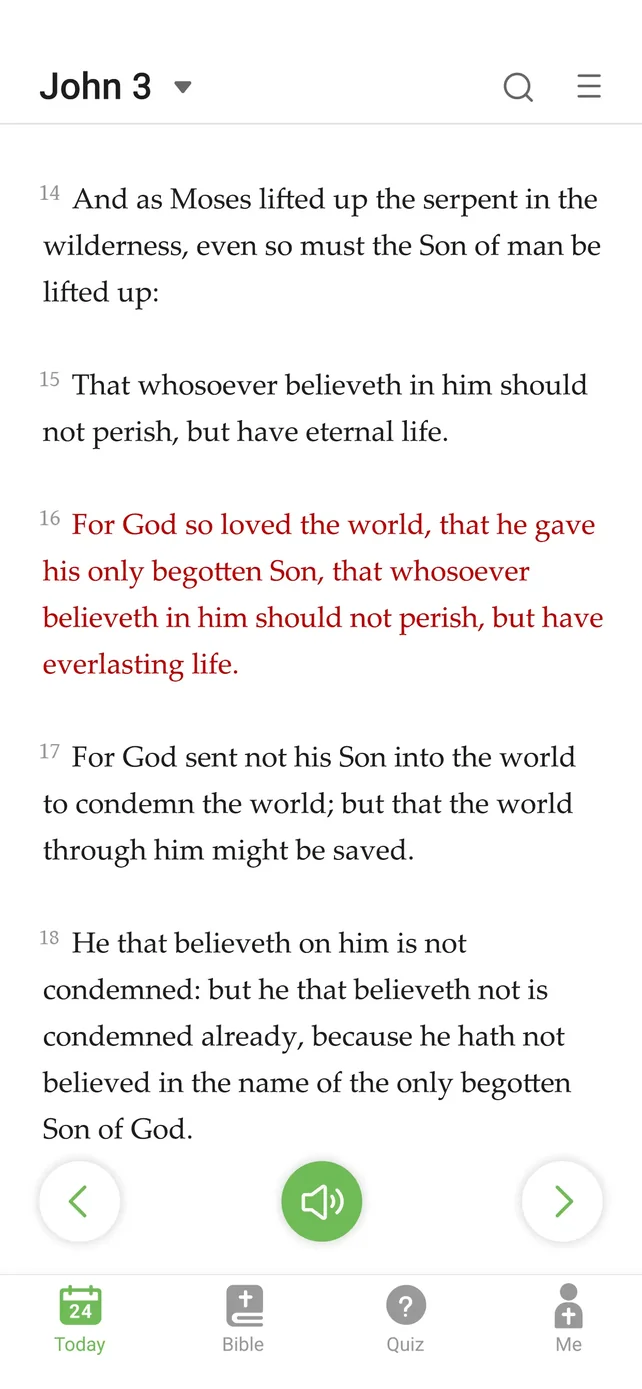 Bible - Daily Bible Verse KJV App Store screenshot 1