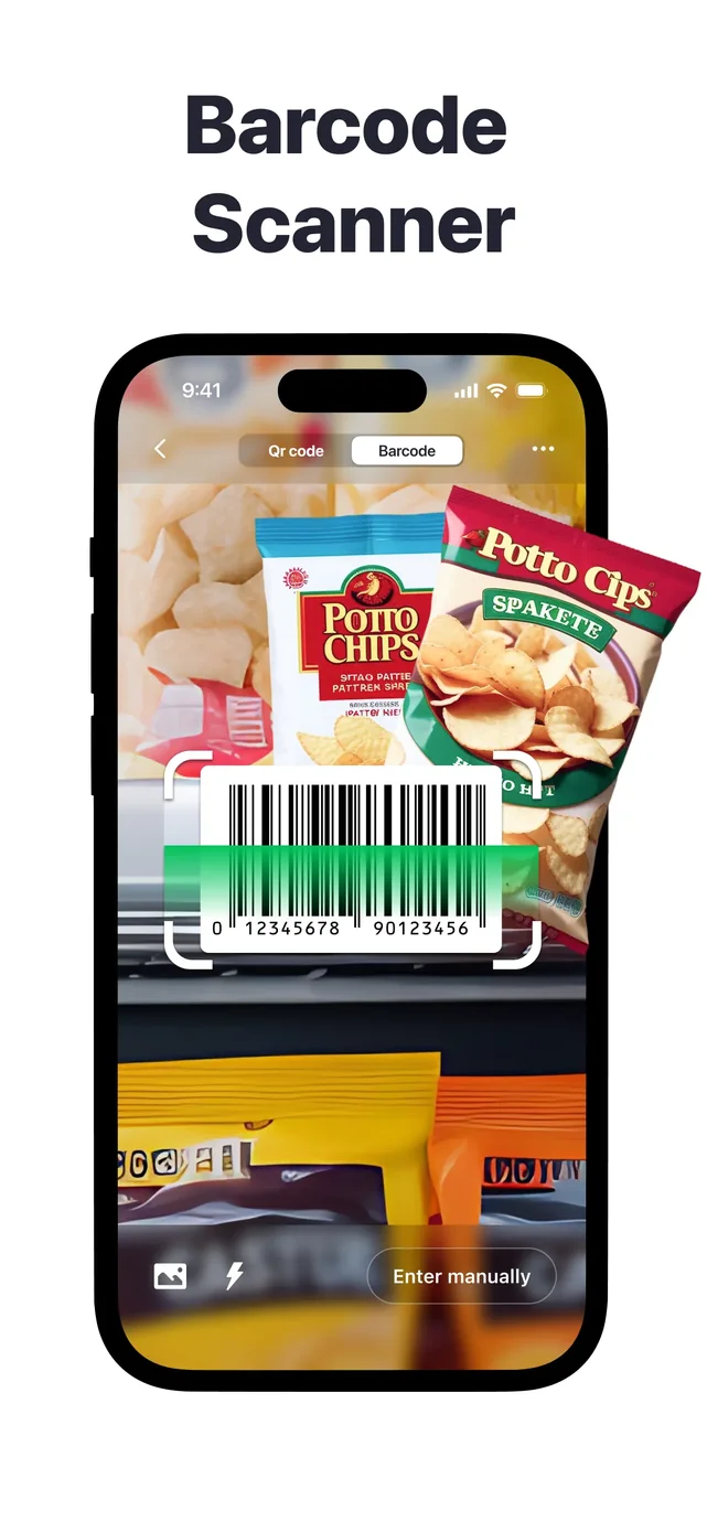 QR Code Reader＋Barcode Scanner App Store screenshot 2