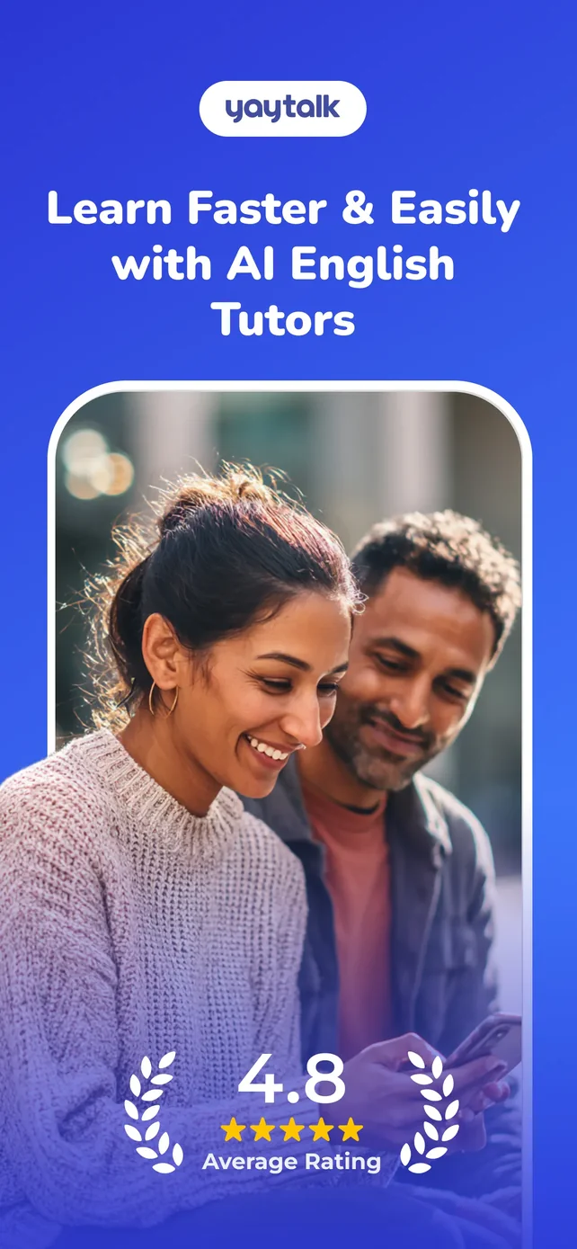 YayTalk: Learn & Speak English App Store screenshot 1