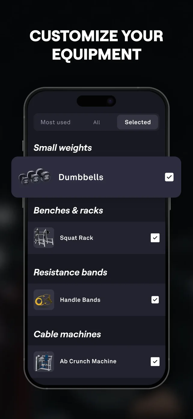 Fitbod: Gym & Fitness Planner App Store screenshot 3