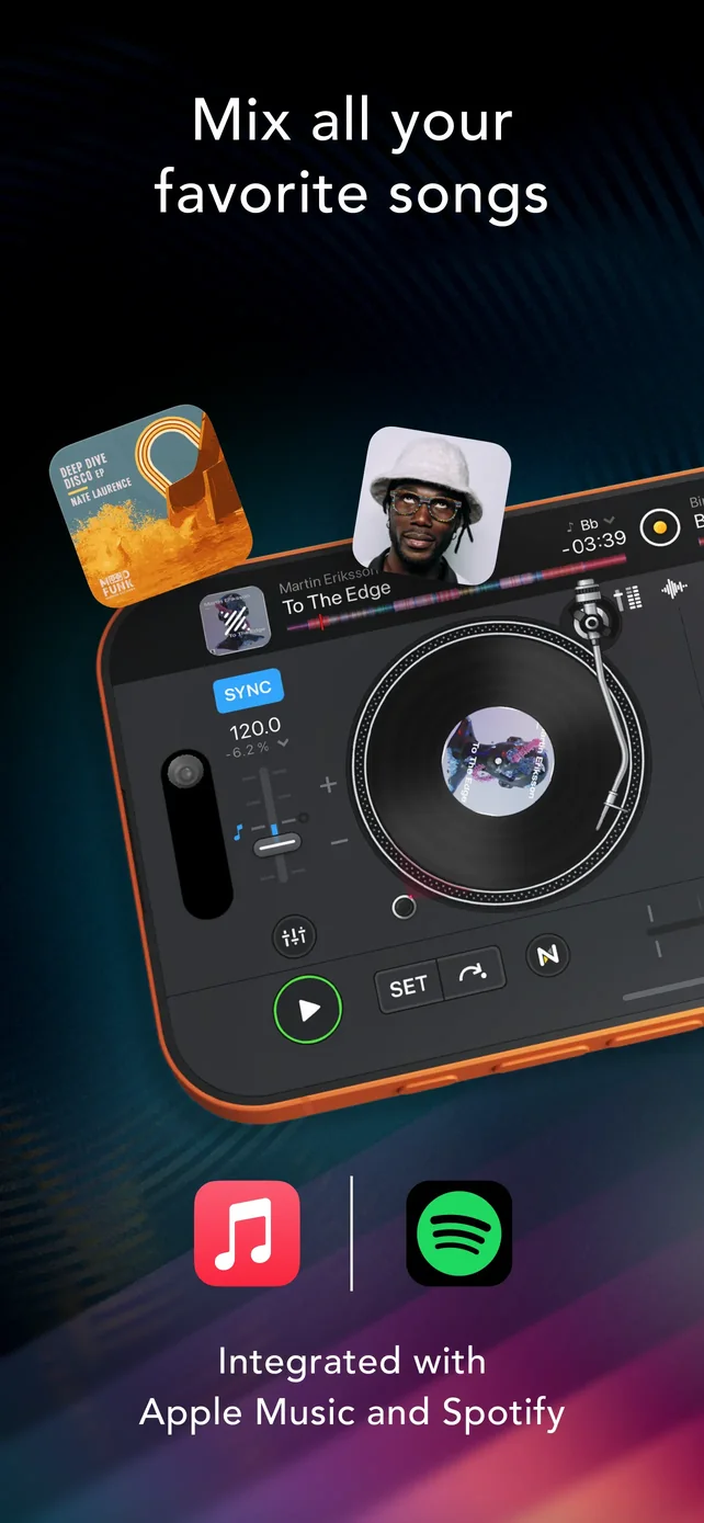 djay - DJ App & AI Mixer App Store screenshot 2