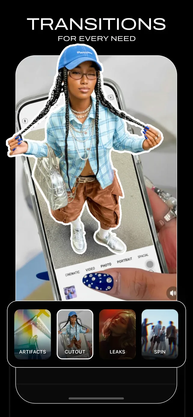 Vids AI - Reels Video Editor App Store screenshot 2