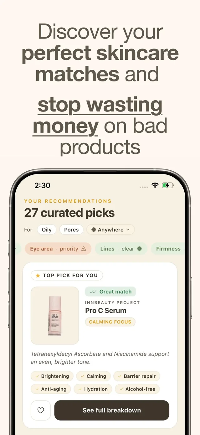 Skan - #1 Skincare App App Store screenshot 3