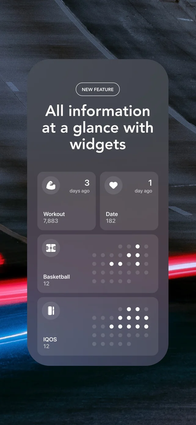Haptic: Daily Habit Tracker App Store screenshot 3