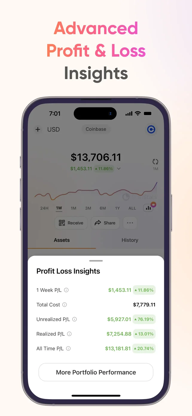 CoinStats: Crypto Portfolio App Store screenshot 2