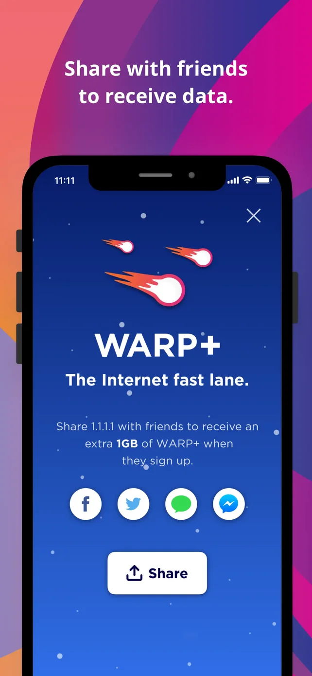 1.1.1.1: Faster Internet App Store screenshot 4