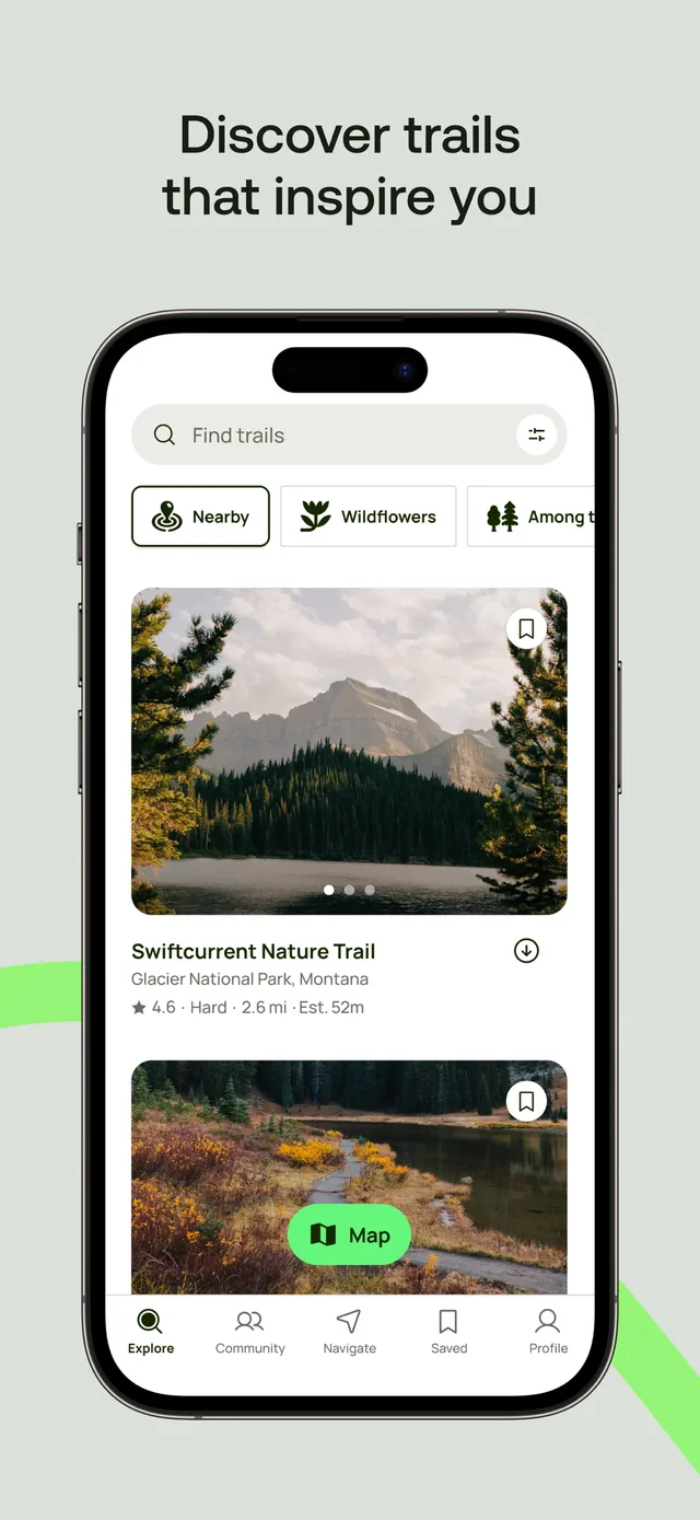 AllTrails: Hike, Bike & Run App Store screenshot 2