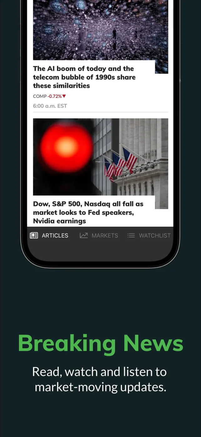 MarketWatch - News & Data App Store screenshot 4